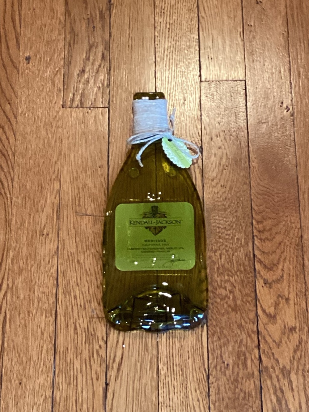 Wine Bottle Serving Tray